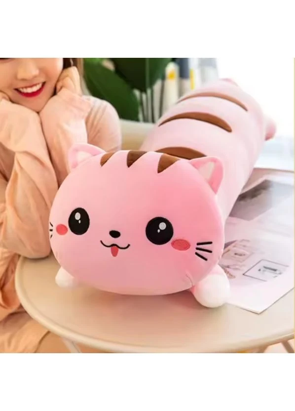 Кот батон 110 см мягкая игрушка подушка обнимашка, большой длинный плюшевый кот антистресс No Brand (386729998)