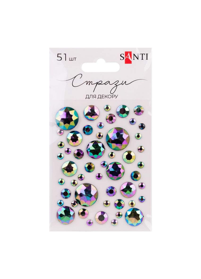 Набор страз Chameleon max 743010 51 шт Santi (364765415)