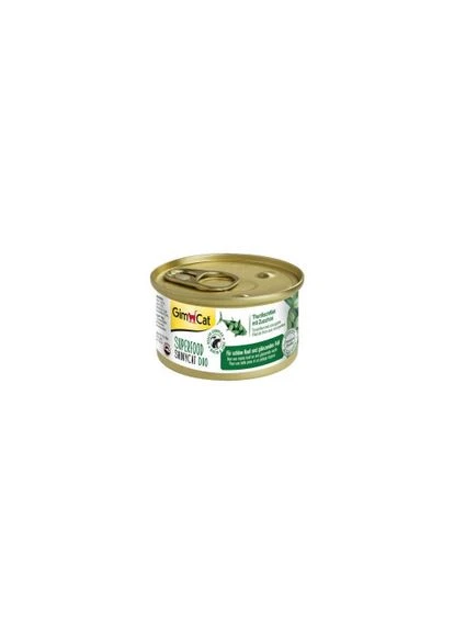 Влажный корм Shiny Cat Superfood для кошек, тунец и цуккини, 70 г GimCat (322874914)