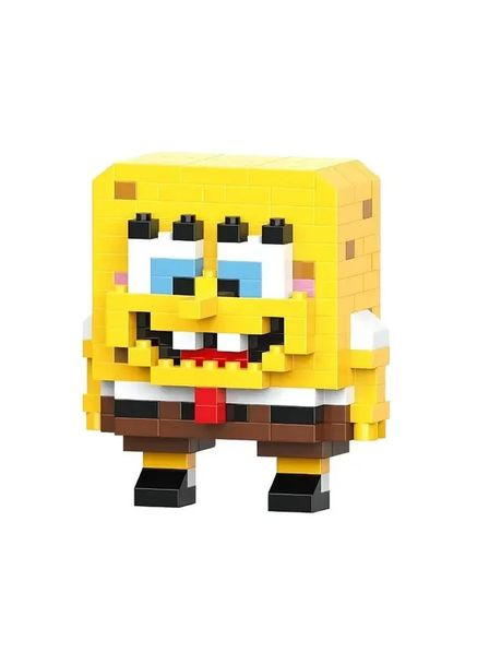 Конструктор фігурка Пікселі Губка Боб (202 деталі) Bricks (366890359)