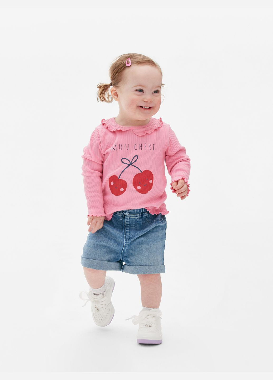 Розовый лонгслив Primark