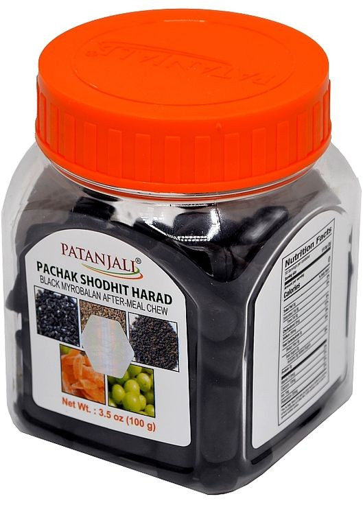 Харчова добавка "Пачак Шодгід Гарад" Pachak Shodhit Harad 100g (1448837-31398355) Patanjali (368629137)