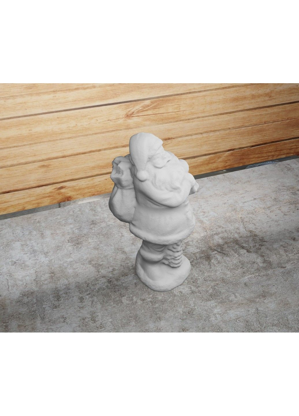 Фігурка. Санта Клаус (святий Миколай, дід мороз) з ялинкою та торбиною ЗаСвіт (280940560)