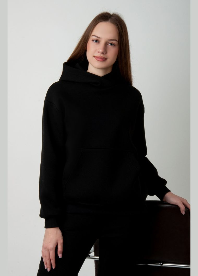 Худи для женщин 09-3445-107 черный Авекстекс (323649956)