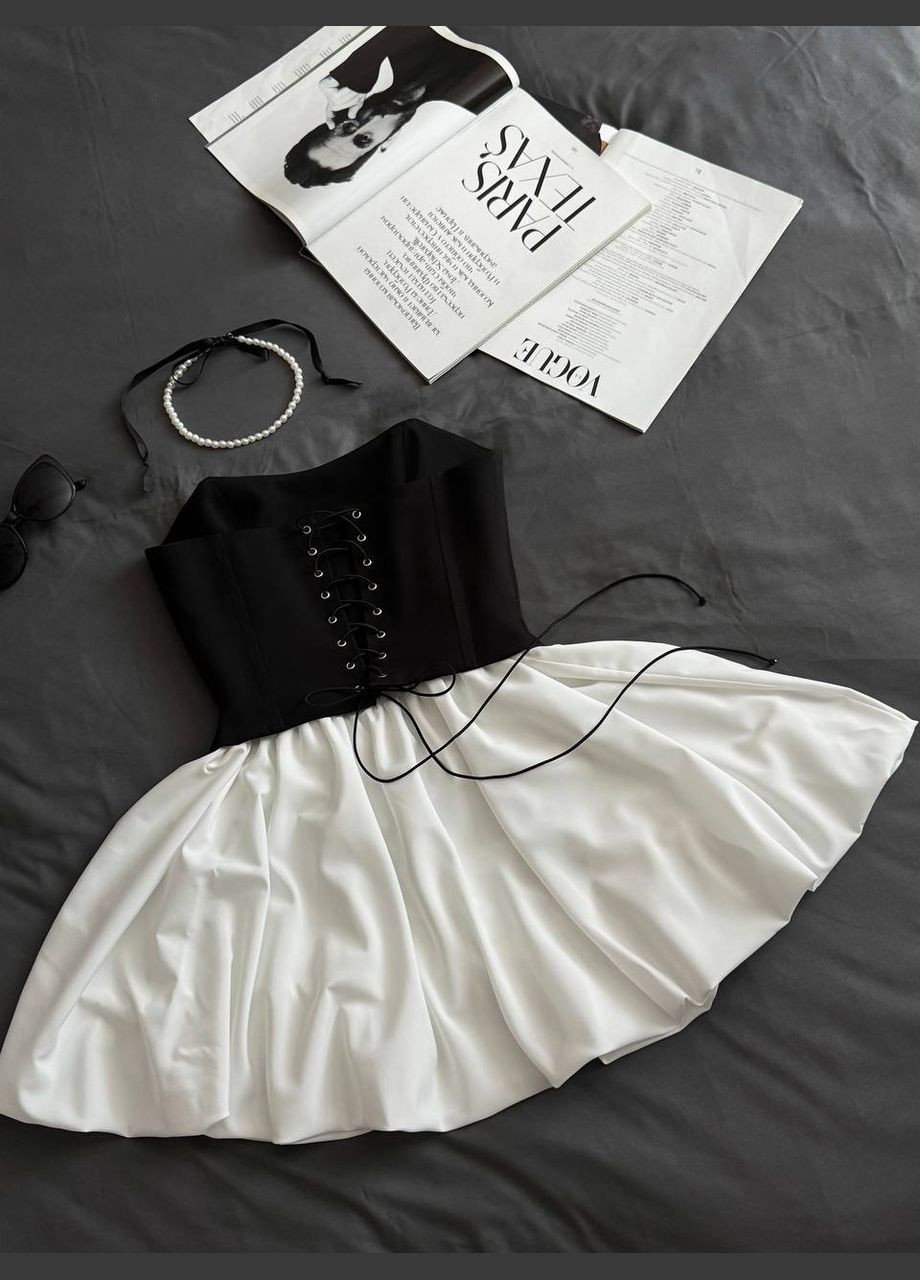 Женский костюм корсет на шнуровке и пышная юбка. MonCher (345563941)