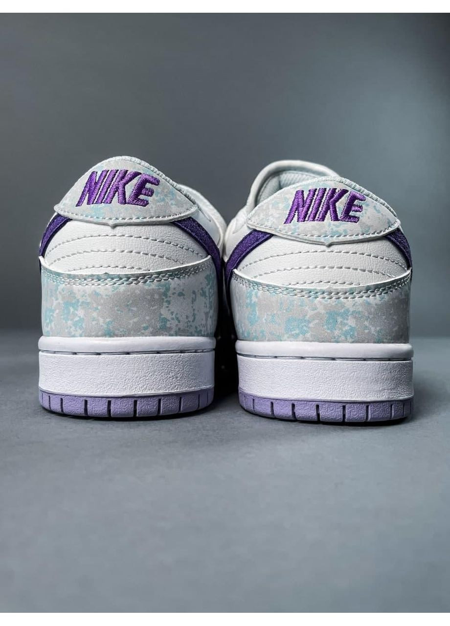 Білі Осінні кросівки чоловічі nike dunk dunk low purple pulse найк сб данк No Brand