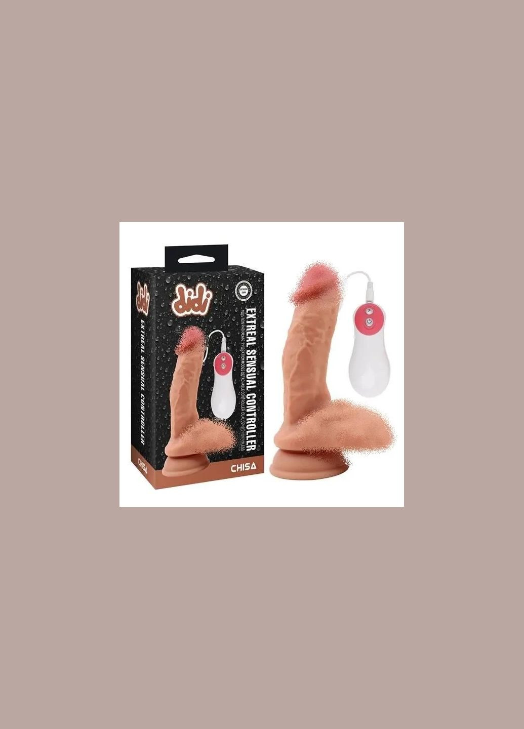 Реалістичний вібратор - Didi Extreal Sensual Controller Chisa (335399243)