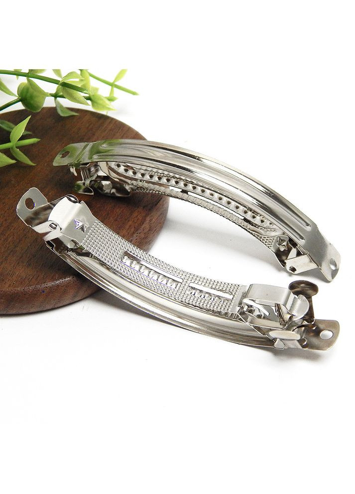 Заколка-основа "автомат" для волосся, метал, 9 см, арка No Brand (340484753)