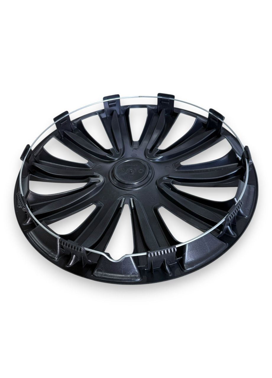 Ковпак на колесо Nardo Silver Black R14 ковпаки на диски Нардо Сільвер Блек Р14 No Brand (364463747)