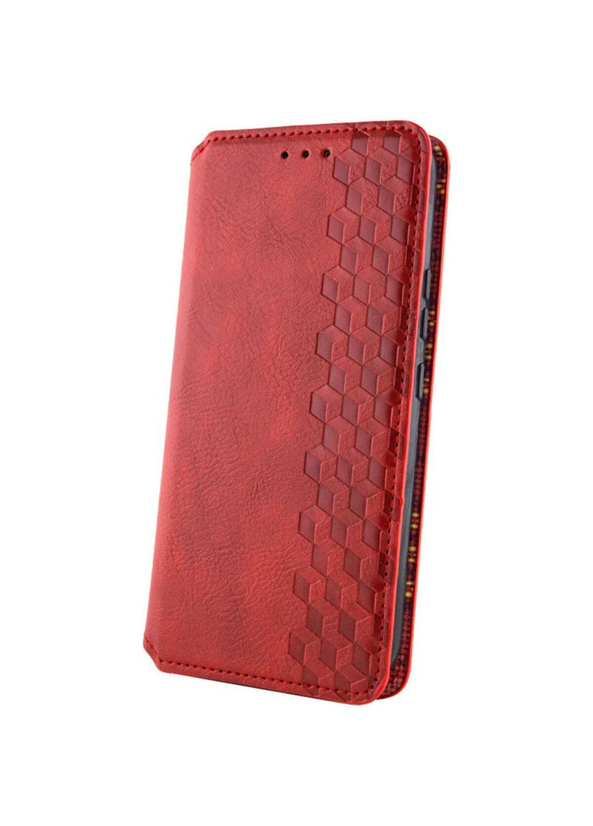 Чохол-книжка Rubic Leather для Samsung Galaxy A55 Red No Brand (324023739)