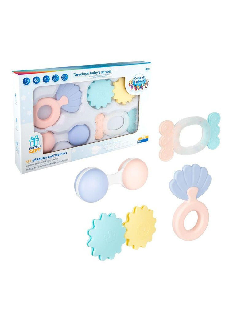 Набір перших брязкалець "Pastel" Canpol Babies (314951809)