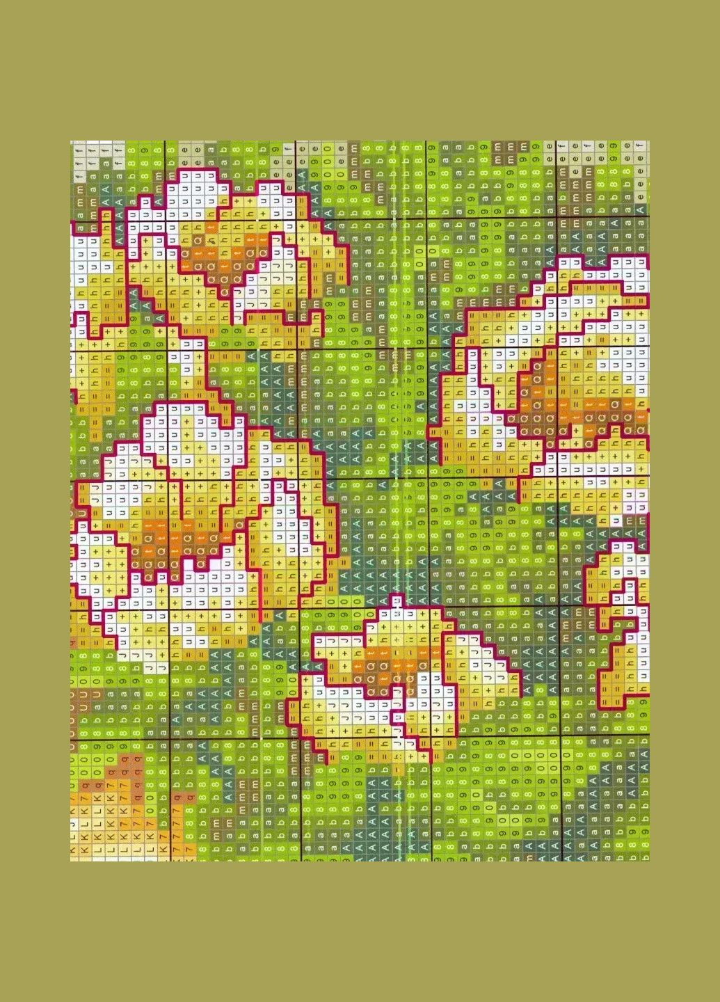 Набір для вишивання за нанесеною на канву схемою "Summer aftenoon 2". AIDA 14CT printed 41*53 см Joy Sunday (313613286)