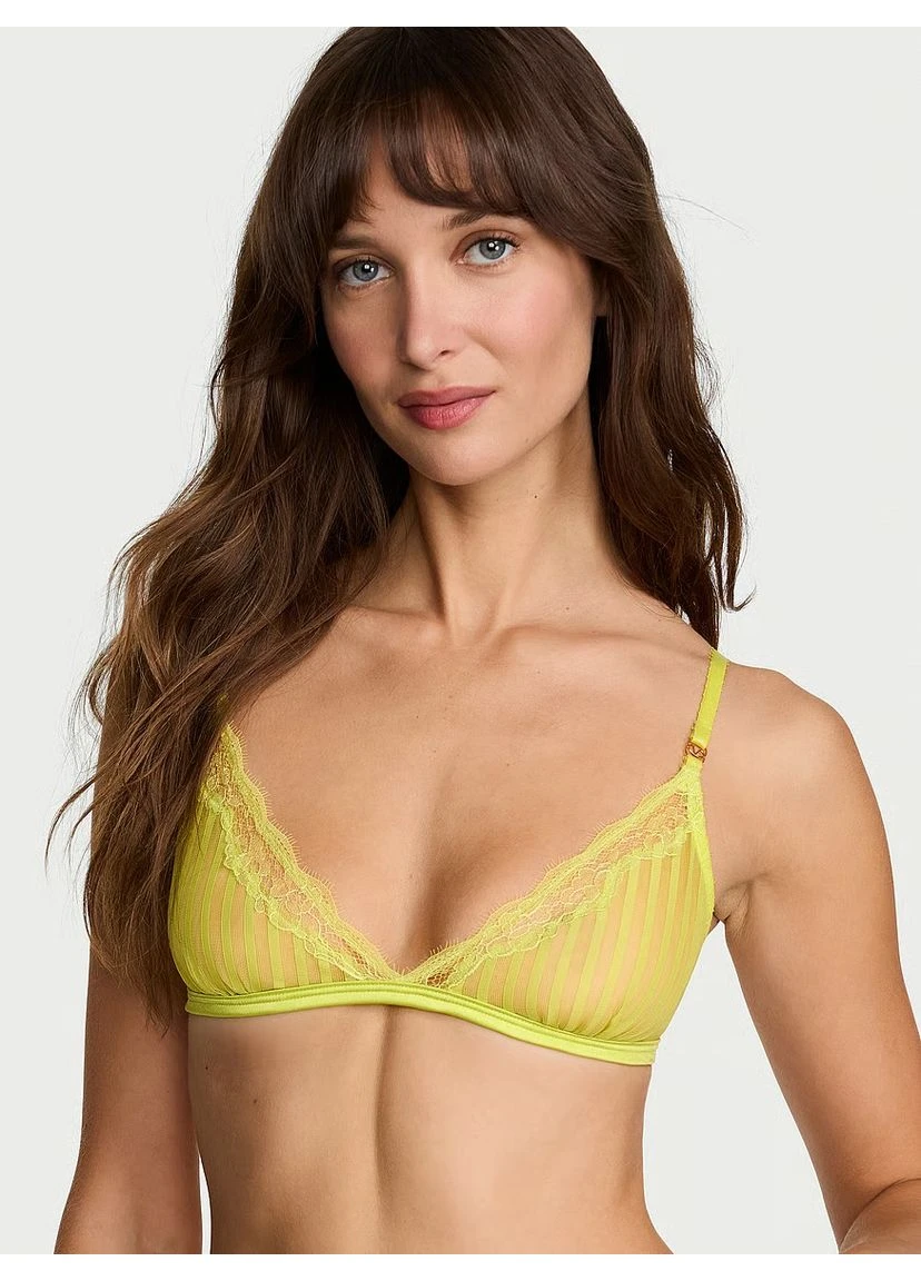 Салатовий демісезонний комплект (бюстгальтер, трусики) Victoria's Secret