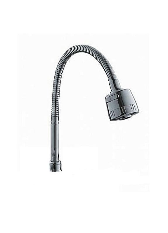 Излив (гусак) для смесителя для кухни рефлекторный SPO-05.SUS 260мм из нерж. стали No Brand (362492184)