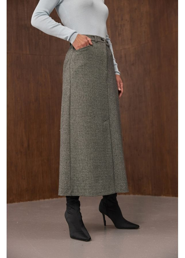 Голубая юбка 3080 базальт Triko Bakh