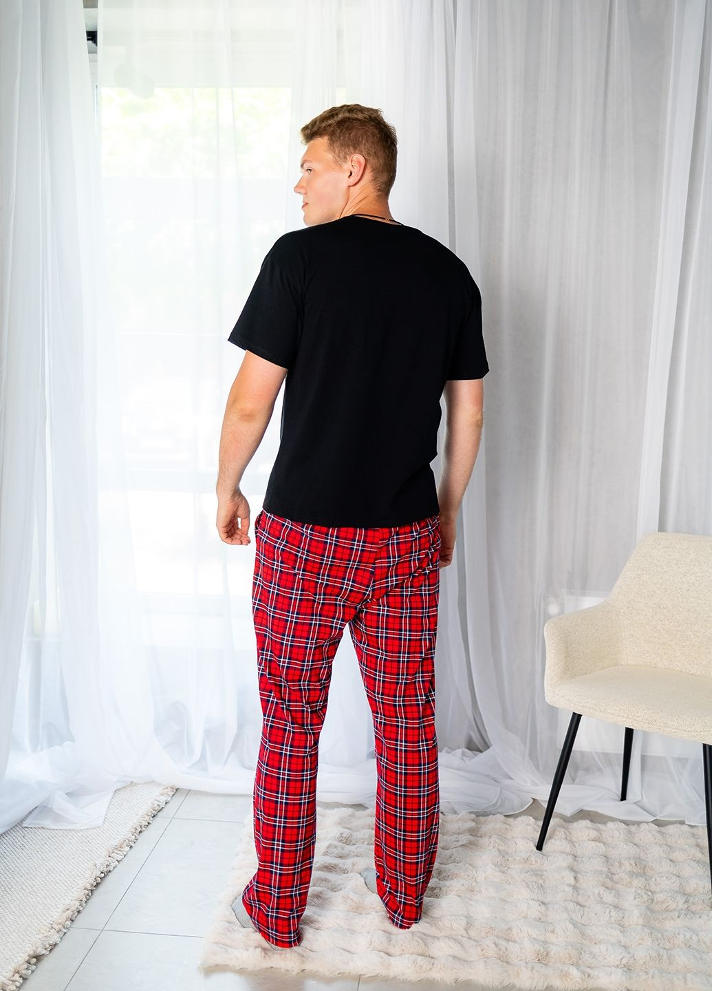 Чорна футболка Lucci