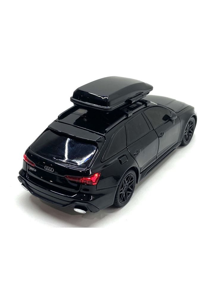 Машинка металева Audi A6 1:24 світло звук Чорна (GT-05963) TK Union Group (322425417)