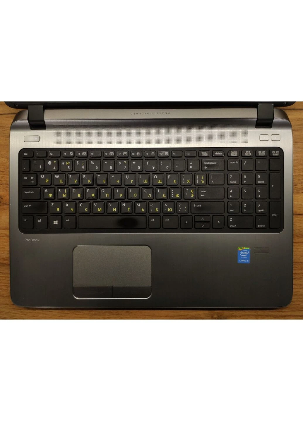 Ноутбук HP ProBook 450 G2 / 15.6" (1366x768) TN / Intel Core i5-5200U (2 (4) ядра по 2.2 - 2.7 GHz) / 8 GB DDR3 / 240 GB SSD / Hewlett Packard (398138600)