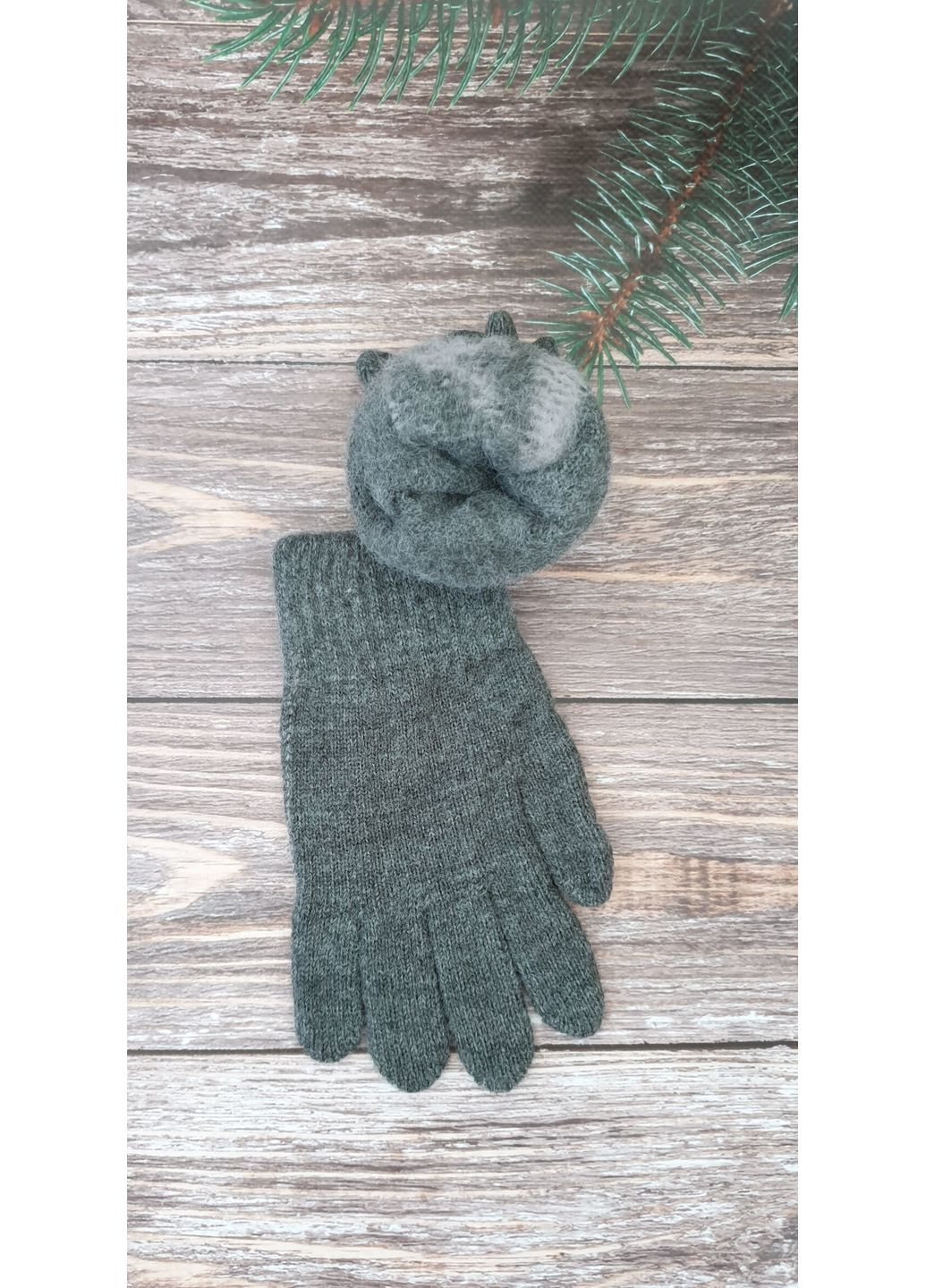 Детские вязаные перчатки для мальчиков, одинарные No Brand (355336829)