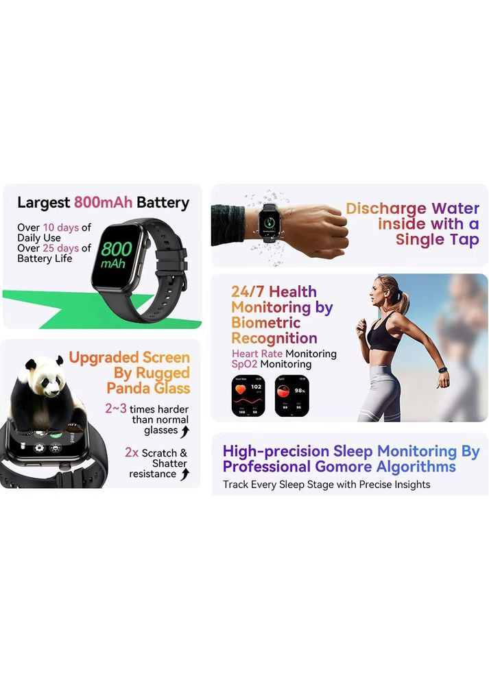 Смарт-годинник R60 Black Blackview (315010908)