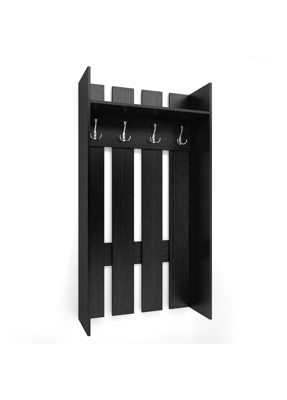 Вешалка-щит для одежды из дерева Зигиншор венге (ВЛТ-000412) No Brand (327865957)