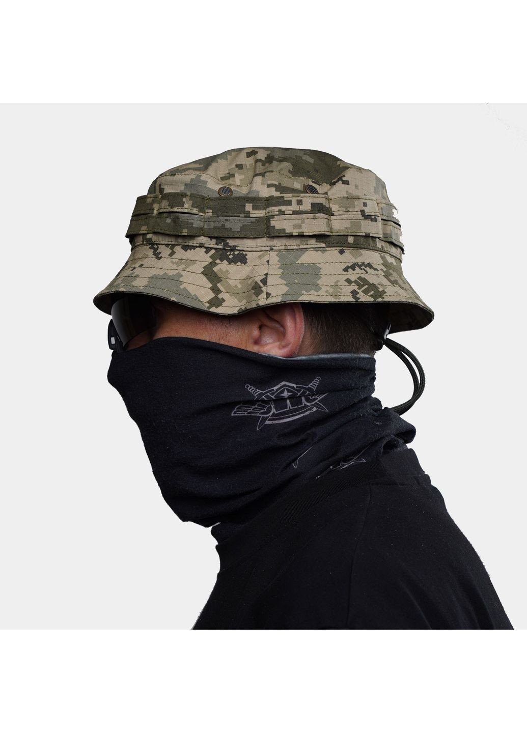 Панама со скошенными полями Pixel Flexible (Пиксель Эластан) L UATAC (353302504)