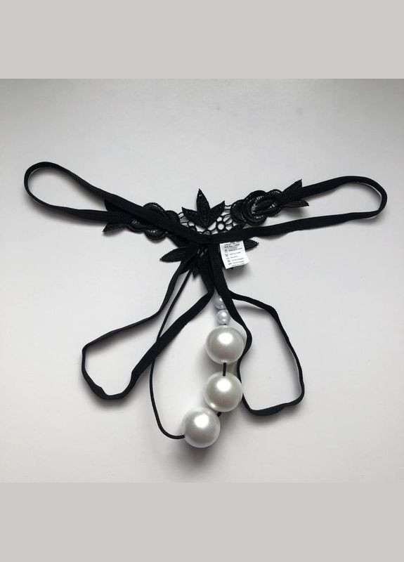 Трусики з розрізом та перлинами (арт.80123/4) No Brand (346121280)