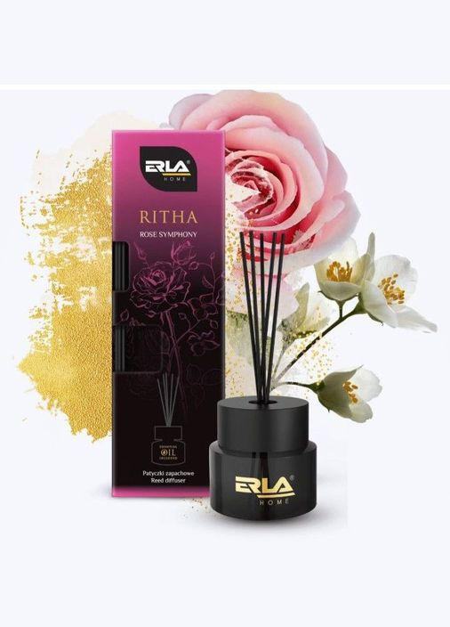 Аромадифузор Erla Home Ritha Rose Symphony симфония роз 100 мл (5906534019950) K2 (345122131)