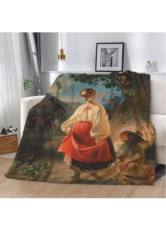 Плед патріотичний 3D "Катерина" 12151 135х160 см FlexDress (368764822)