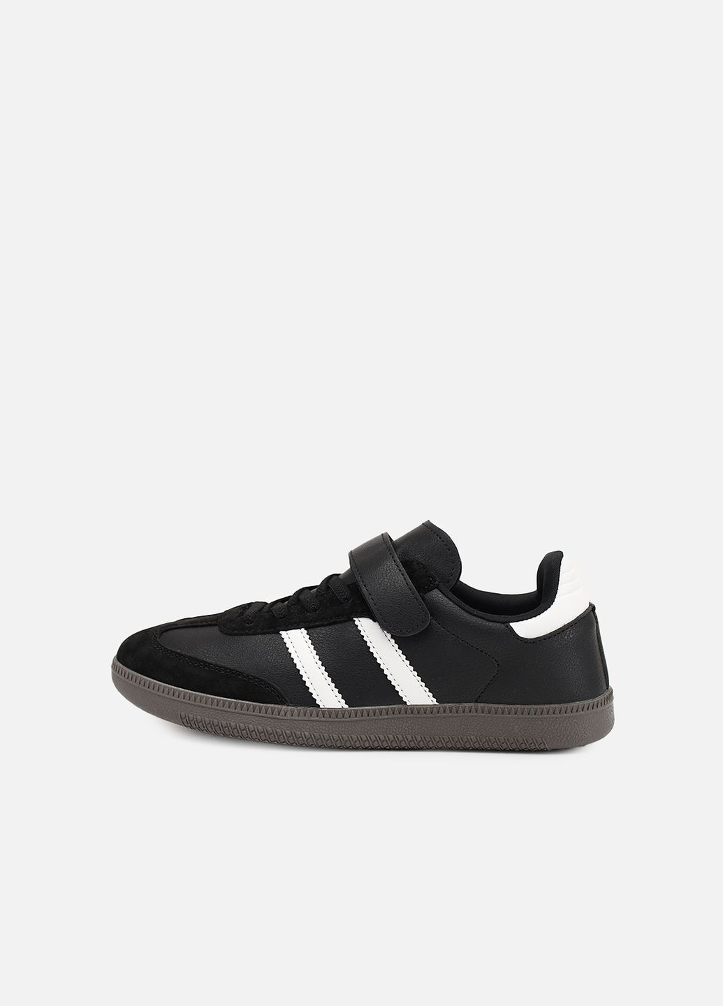 Черные кеды для мальчика цвет черный цб-00276403 Yuki