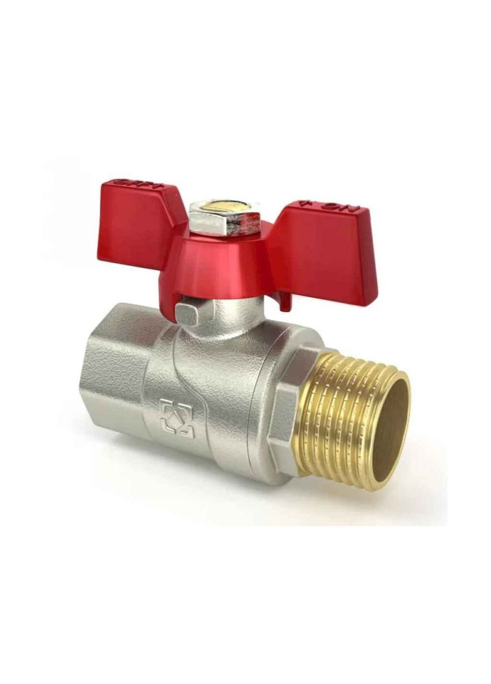 Кран кульовий 1" ВЗ, DN25, CBB-031, метелик, RED Raftec (357222397)