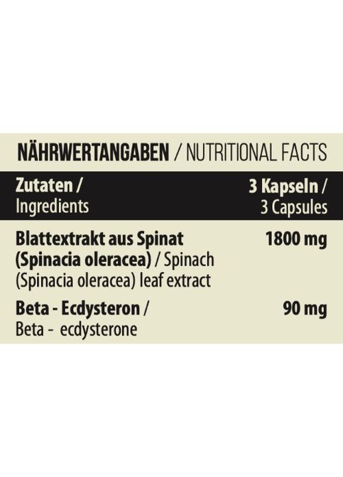 Beta-Ecdysterone 120 Caps MST Nutrition (321267444)