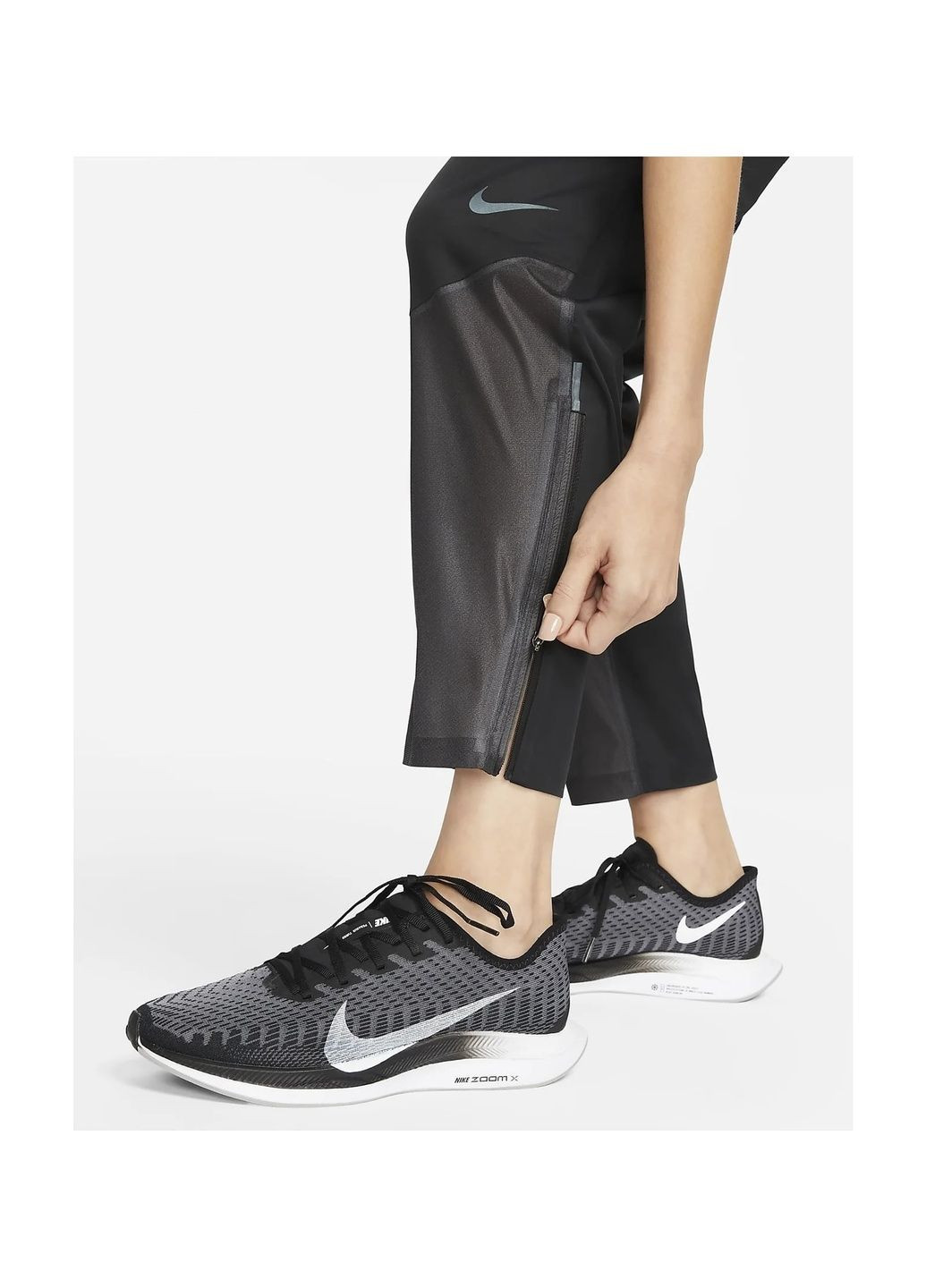 Брюки женские Womens Running Pants Black Dd6819-010 Nike (364662430)