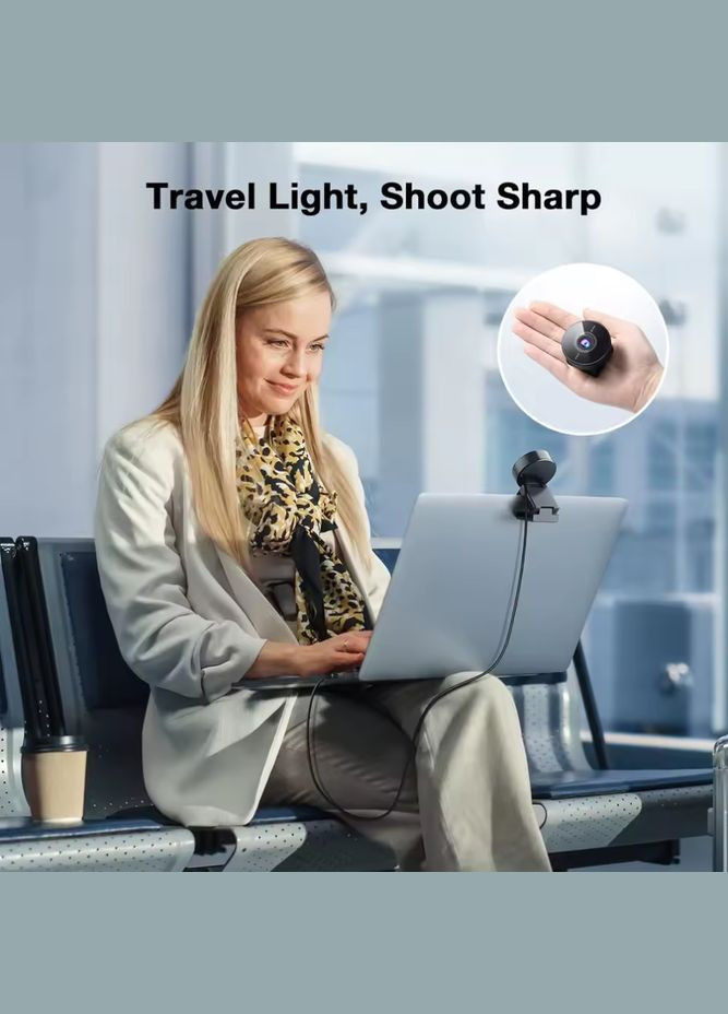 УЦЕНКА! Веб-камера C950, 4K@30FPS со встроенным микрофоном EMEET (341325823)