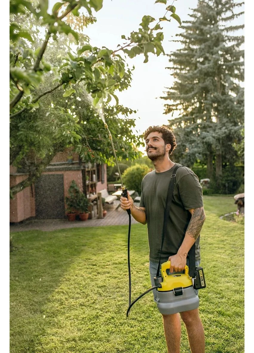 Обприскуватель аккумуляторный 4 л 1 8 кг для растений 18В KARCHER (393510812)