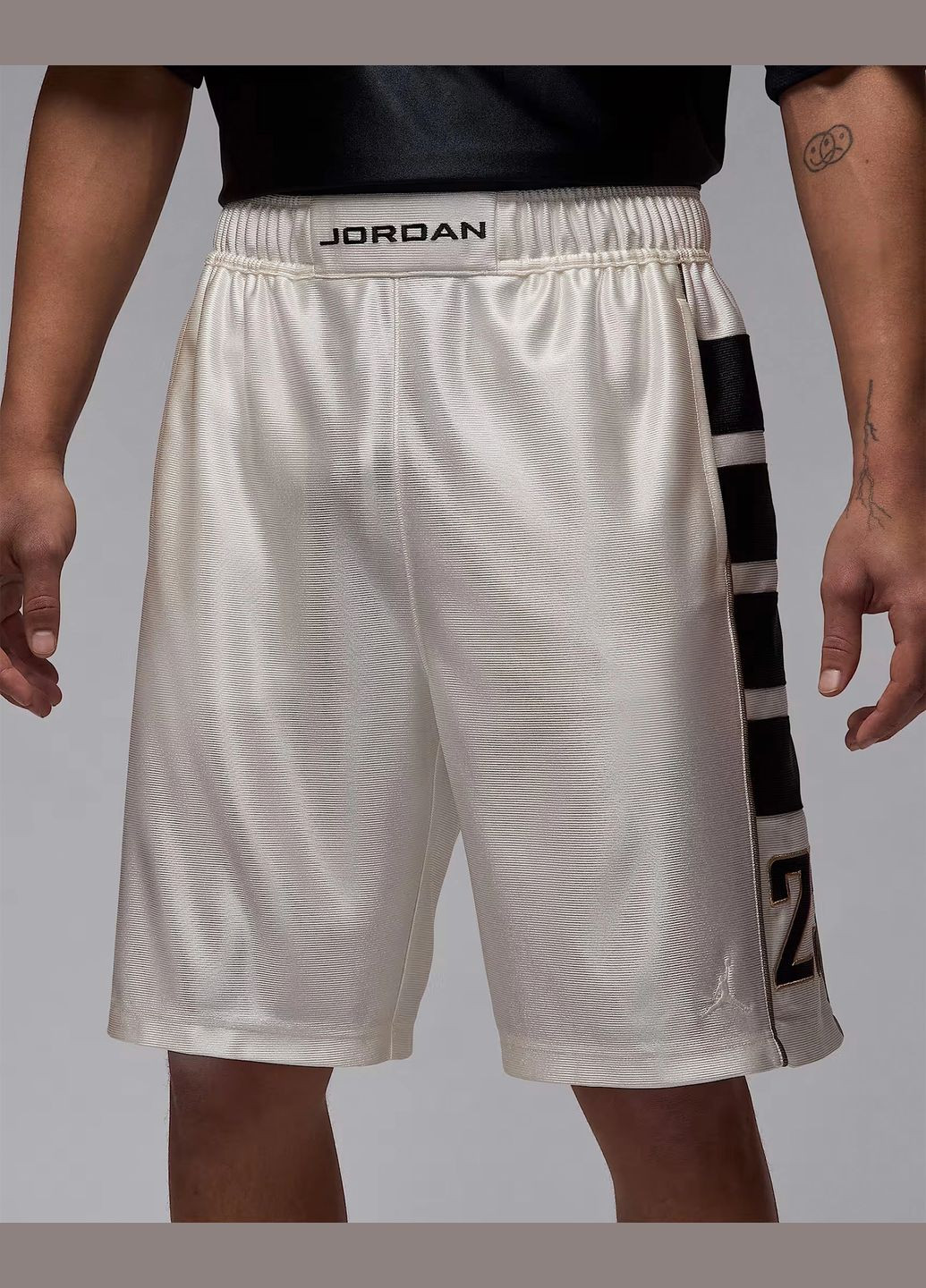 Шорты мужские Brooklyn Cat Scratch HV0560-133 белые Jordan (335425037)