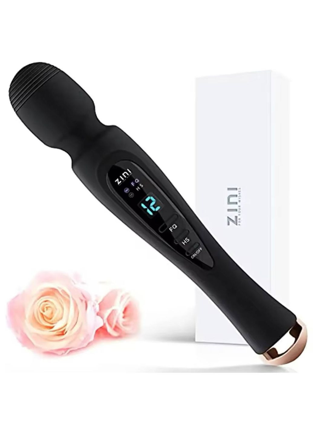 Вібратор для клітора. Вібромасажер Massager Black, з вібрацією і пульсацією Zini (328925835)