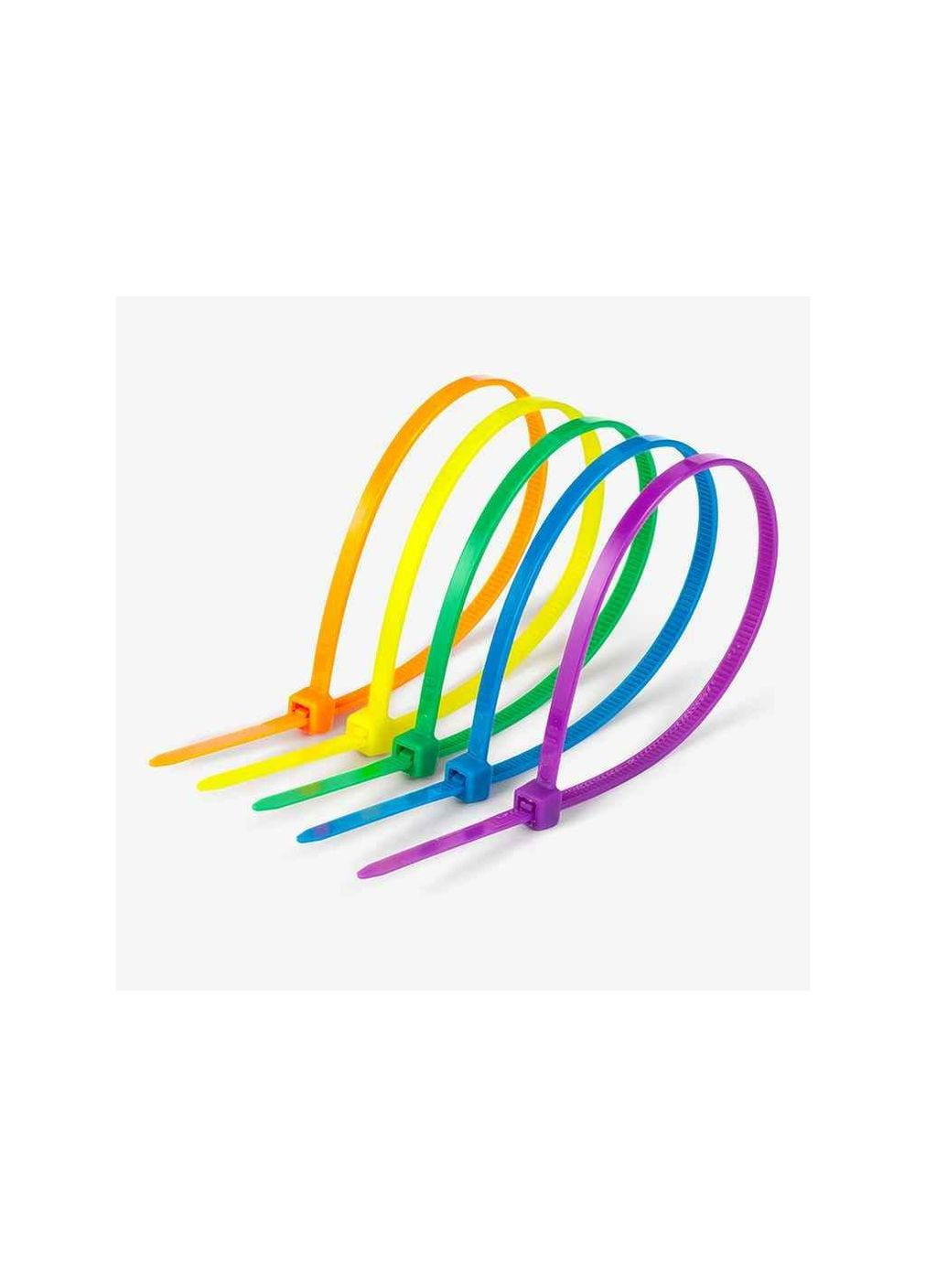 Хомут 4х200 кольоровий мікс (100шт в уп) ТМ ZIPLEX Husqvarna (322418800)