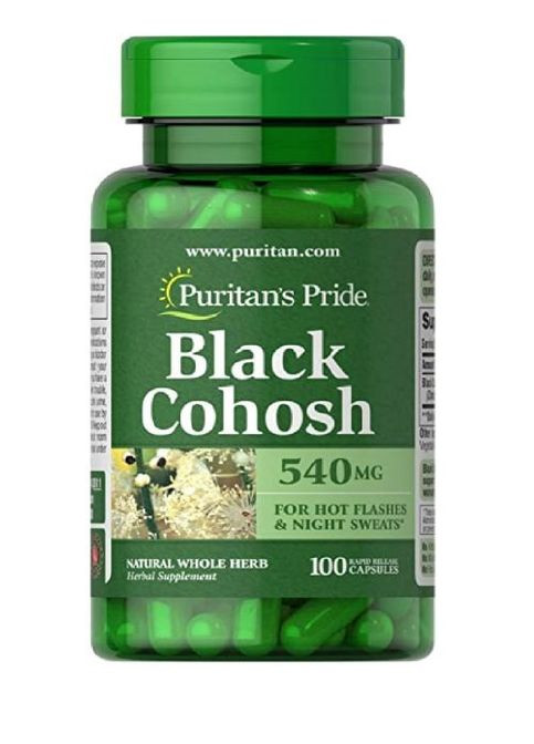 Puritan's Pride Black Cohosh 540 mg 100 Caps Puritans Pride (292285431)