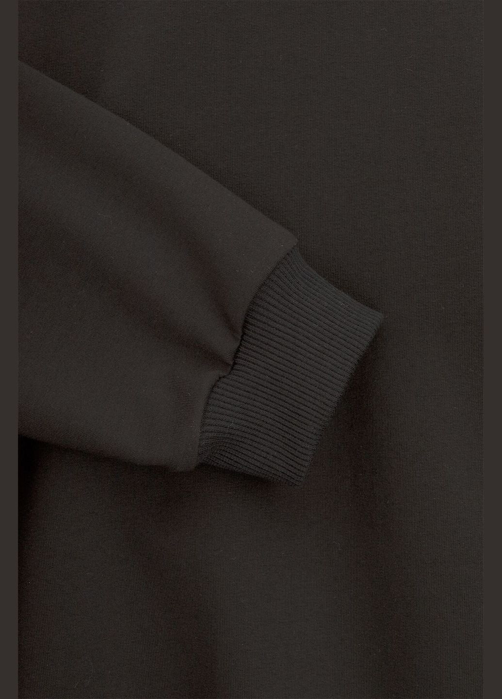 LAWA світшот однотонний для дівчинки gtc02310 152 см shop (2000991016200) однотонний чорний повсякденний бавовна, поліестер, лайкра