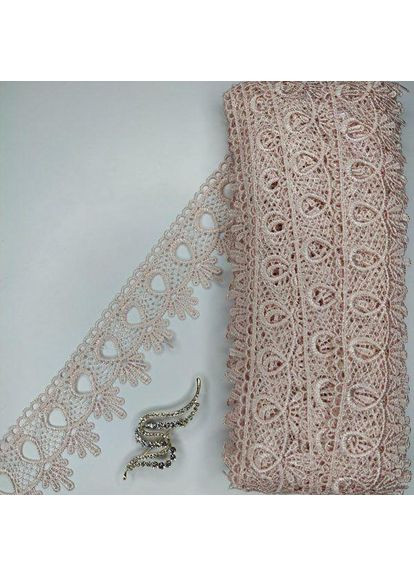 Кружево макраме 5см (20м) Цвет - Пудра (01-Y10495-6) Plus-plus (352749811)