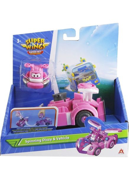 Ігровий набір Super Wings Spinning Vehicle Діззі Home (324392201)
