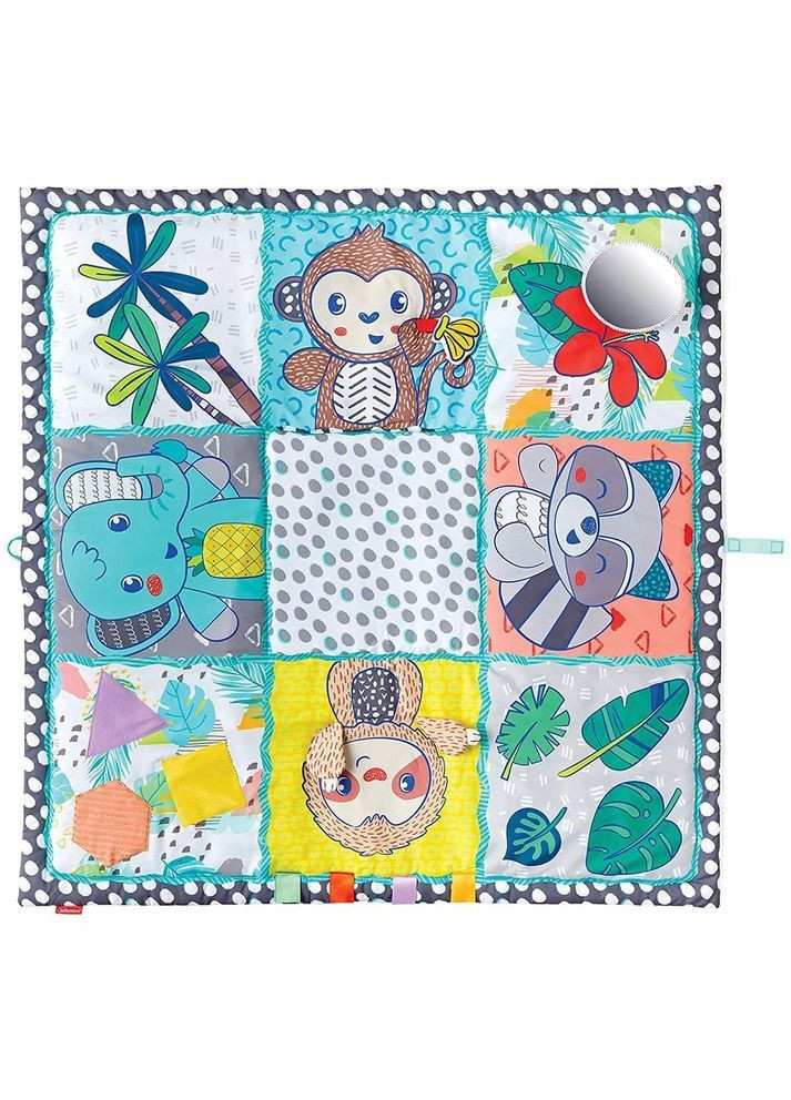 Развивающий коврик Discovery с игровыми элементами, 121х121 см () Infantino 313037 (368969910)