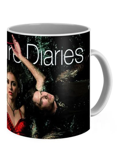 Кружка с принтом Дневники Вампира The Vampire Diaries Vampire Diaries VD.002.21 Керамическая кружка 0,33 GeekLand (378967229)