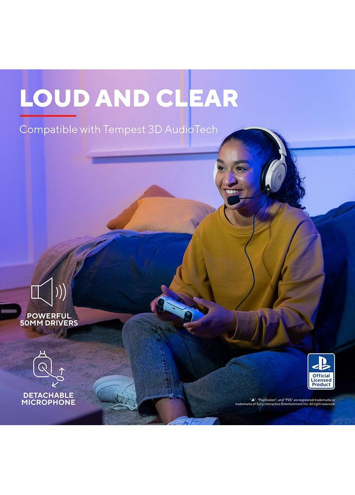 Гарнитура GXT 498 FORTA для PS5 White (24716) Trust (327008144)