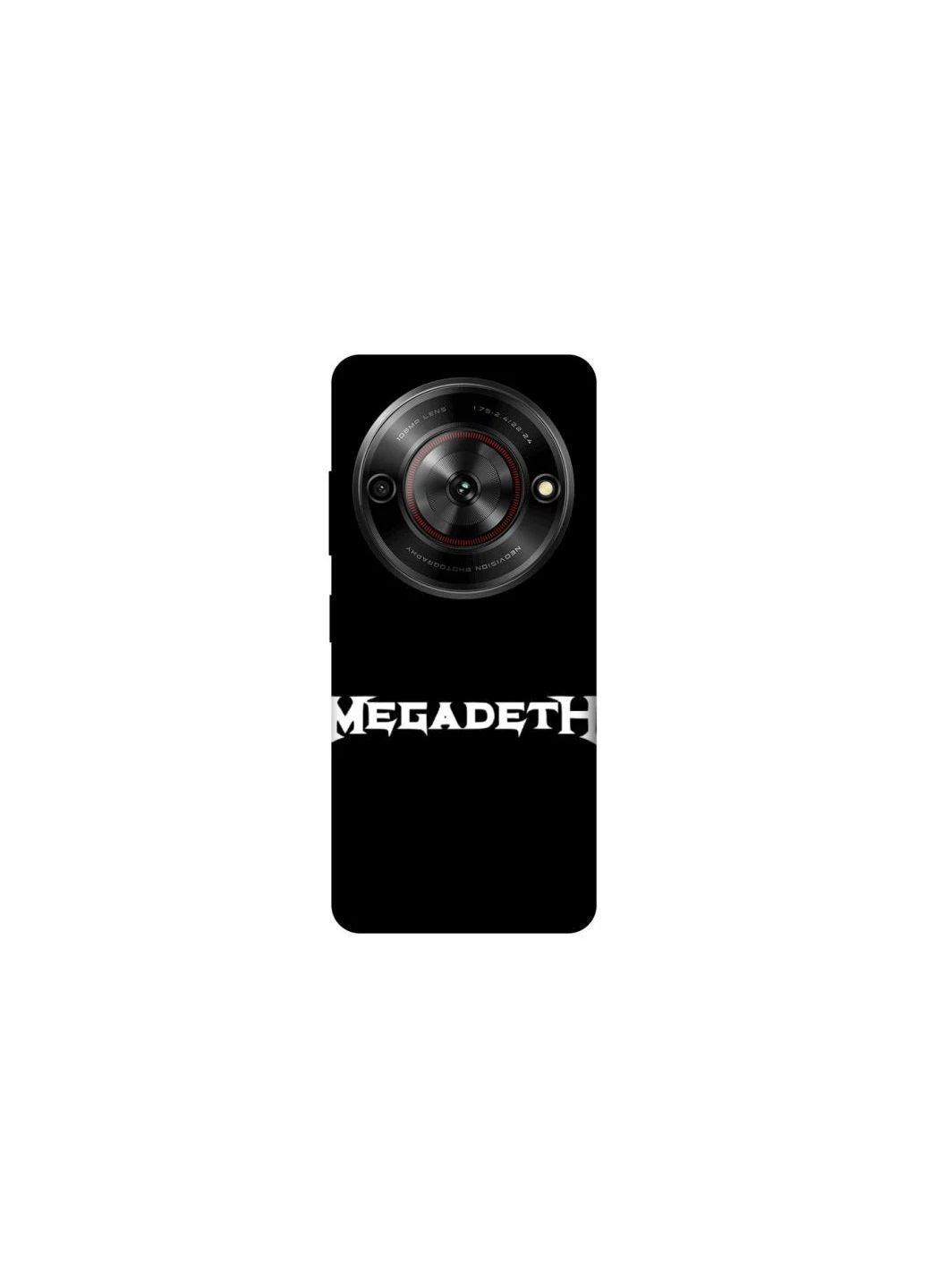 Чехол на ZTE Nubia Focus Megadeth logo Frontalka (384594240)