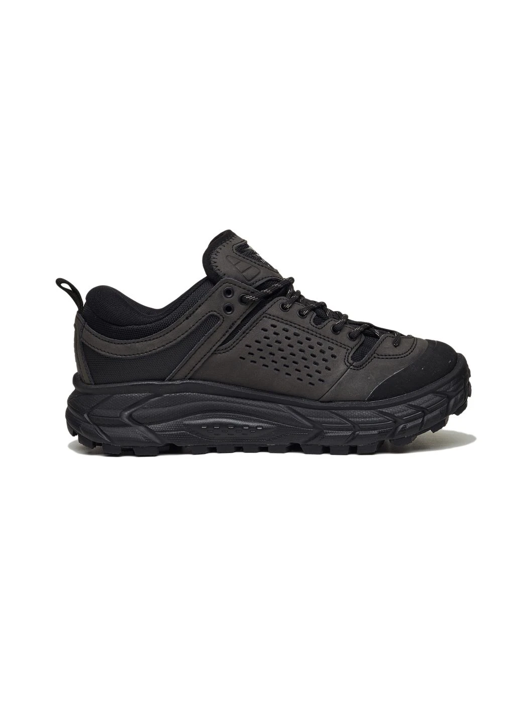 Чорні літні кросівки hoka tor ultra low wp jp gore tex black хока No Brand