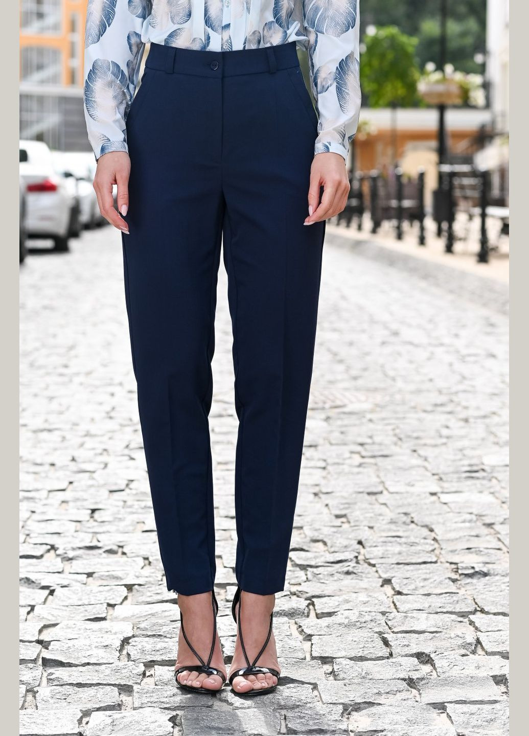 Жіночі брюки прямого крою з кишенями (ll171120563) LadyLike (333341354)