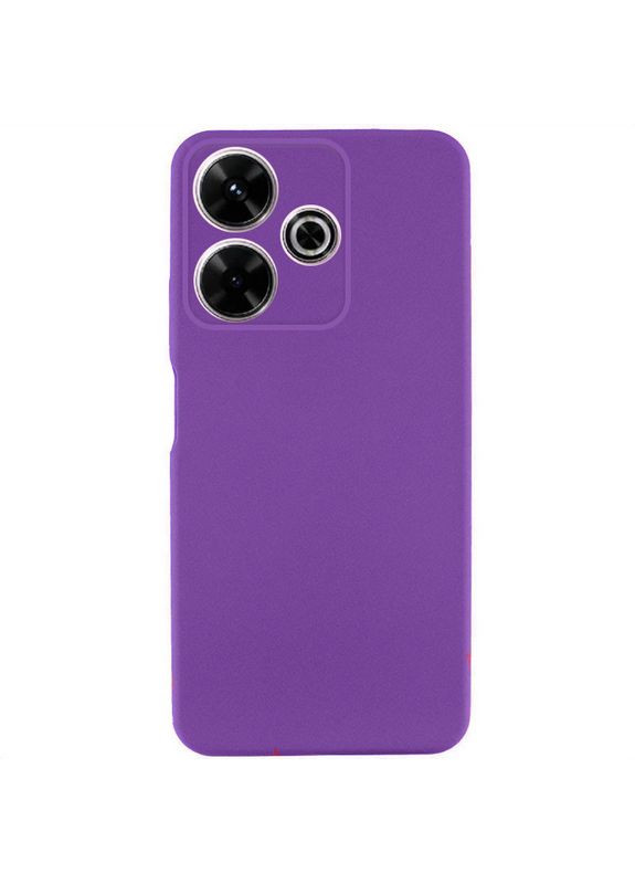 Чохол TPU Liquid Silk Full Camera для Xiaomi Redmi 13 4G / Poco M6 4G Getman (356095792)