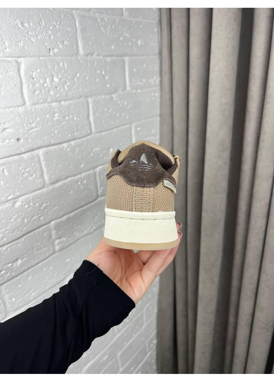 КРОСІВКИ ЖІНОЧІ ADIDAS CAMPUS 00S BROWN BEIGE АДІДАС КАМПУС No Brand бежеві демісезони (368869874)